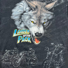 Load image into Gallery viewer, Vintage 1996 American Biker Leader Of The Pack Laconia Bike Week AOP Tee
