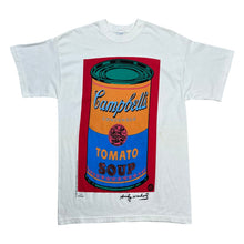 Load image into Gallery viewer, Vintage 1993 Andy Warhol Campbell’s Tomato Soup Art Tee
